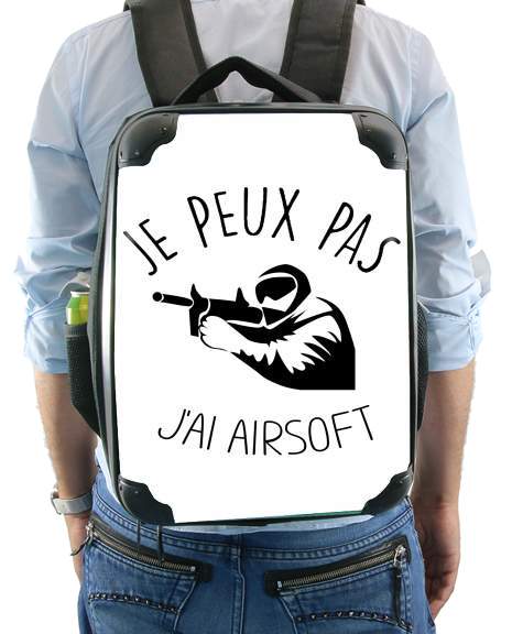  Je peux pas jai Airsoft Paintball voor Rugzak