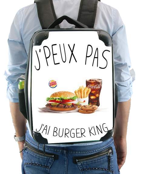  Je peux pas jai Burger King voor Rugzak