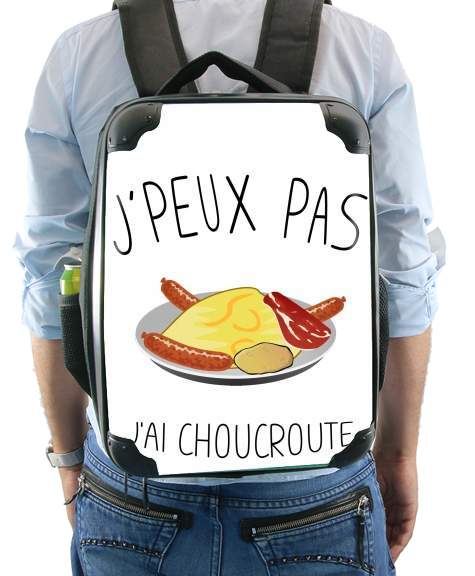  Je peux pas jai choucroute voor Rugzak