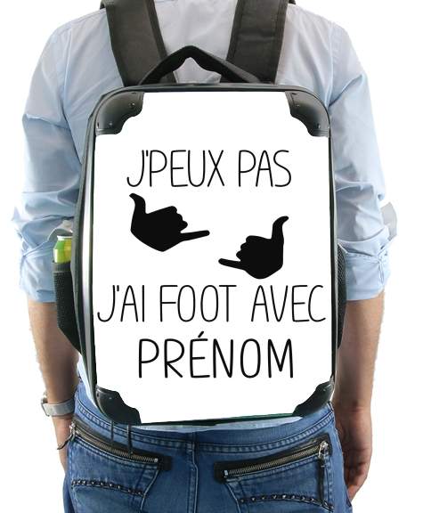  Je peux pas jai foot avec voor Rugzak