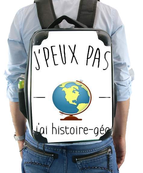  Je peux pas jai histoire geographie voor Rugzak