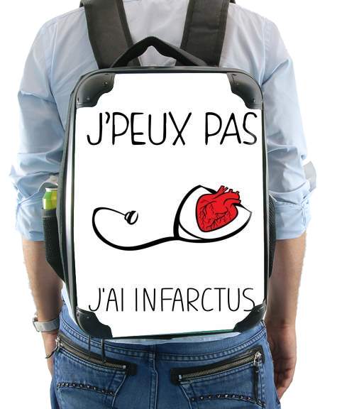  Je peux pas jai infarctus Maladie du coeur voor Rugzak