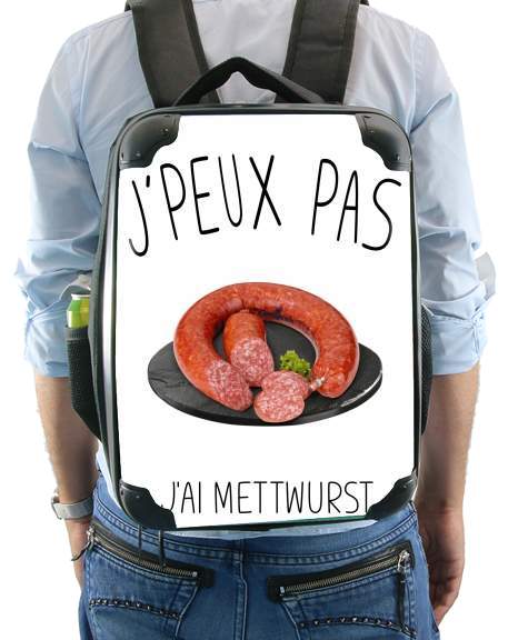  Je peux pas jai mettwurst voor Rugzak