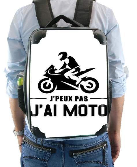  Je peux pas jai moto voor Rugzak