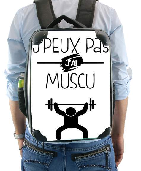  Je peux pas jai musculation voor Rugzak