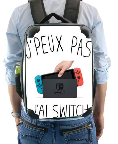  Je peux pas jai nintendo switch voor Rugzak