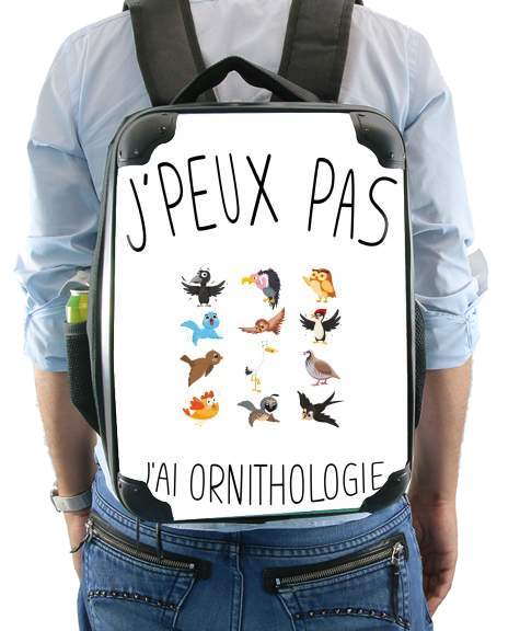  Je peux pas jai ornithologie voor Rugzak