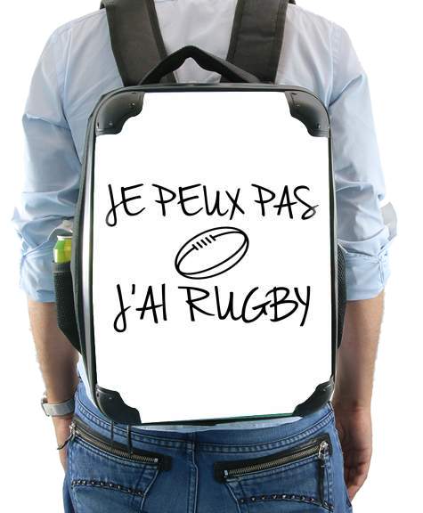  Je peux pas jai rugby voor Rugzak