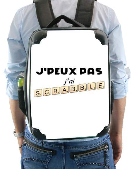  Je peux pas jai scrabble voor Rugzak