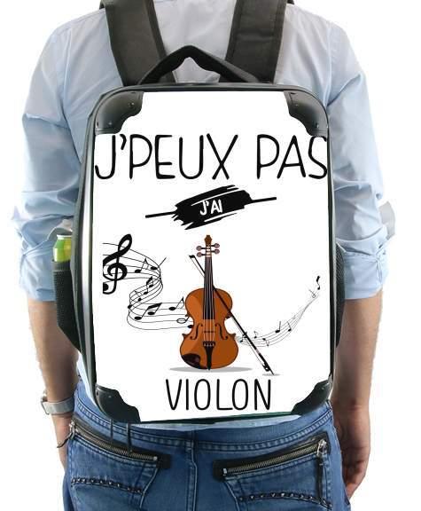  Je peux pas jai violon voor Rugzak