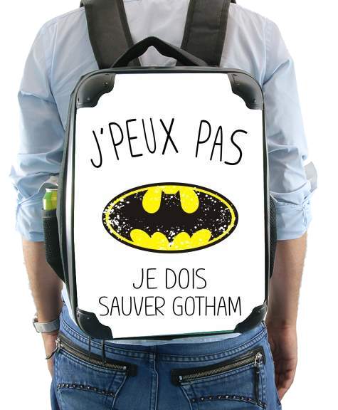  Je peux pas je dois sauver Gotham voor Rugzak