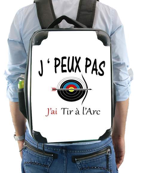  Je peux pas je tire a l'arc voor Rugzak