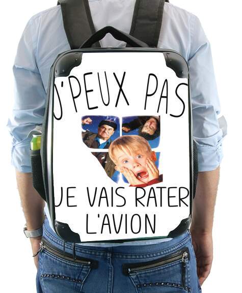  Je peux pas je vais rater lavion voor Rugzak