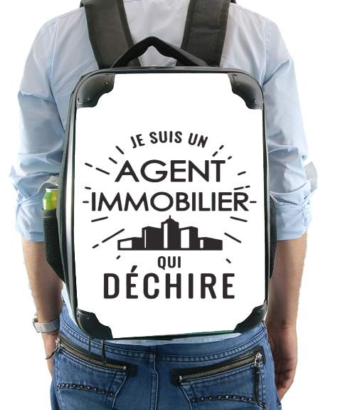  Je suis un agent immobilier qui dechire voor Rugzak