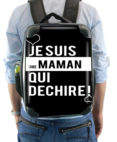  Je suis une maman qui déchire voor Rugzak