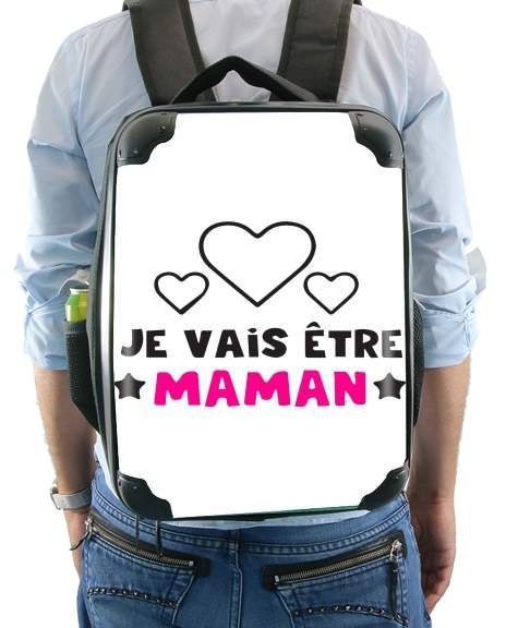  Je vais etre maman voor Rugzak