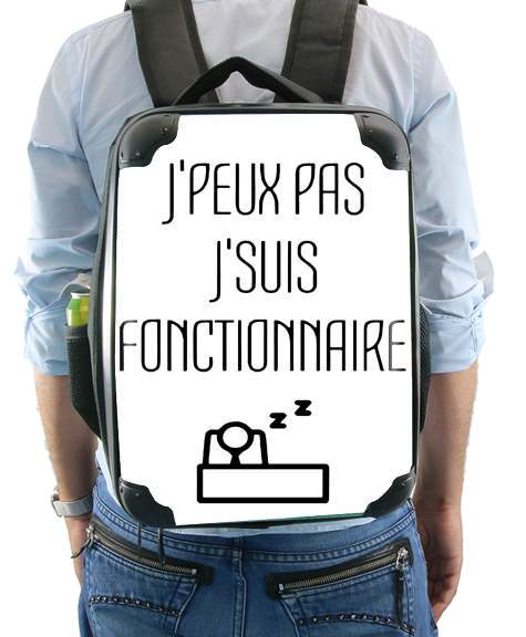  Jpeux pas je suis fonctionnaire voor Rugzak