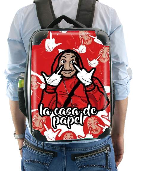  La casa de papel clipart voor Rugzak