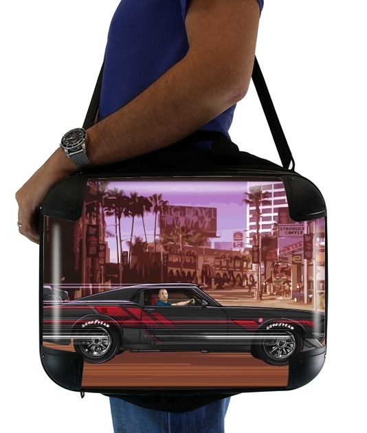  A race. Mustang FF8 voor Laptoptas