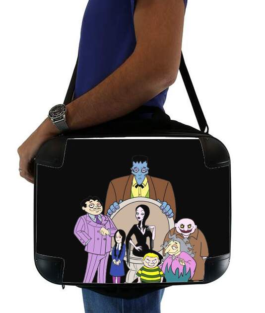  addams family voor Laptoptas