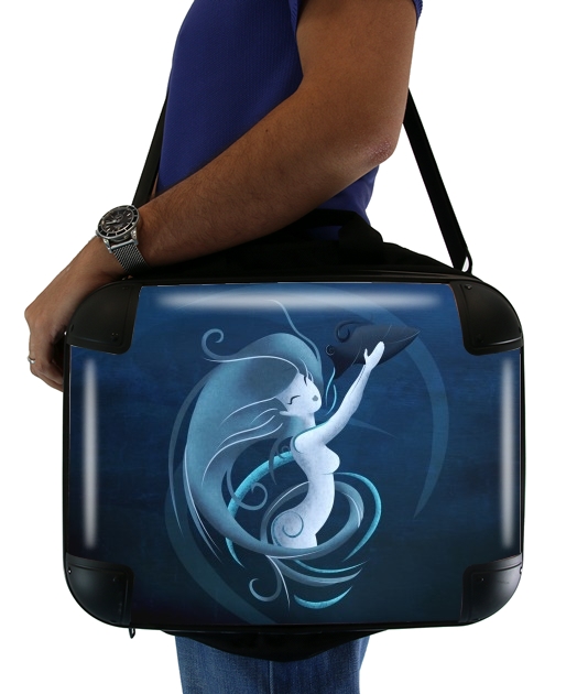  Aquarius Girl  voor Laptoptas