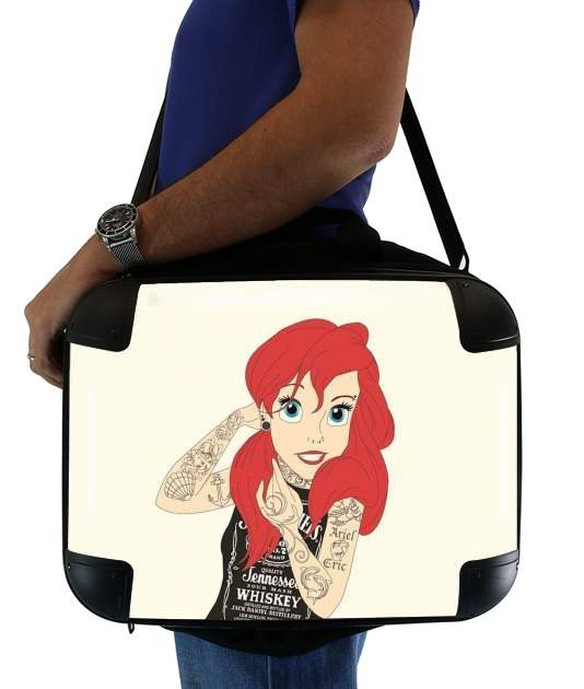  Ariel tattoo Jack Daniels voor Laptoptas