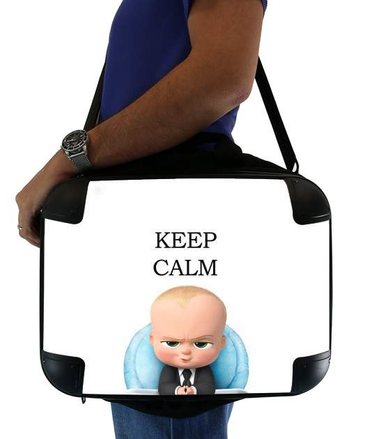  Baby Boss Keep CALM voor Laptoptas