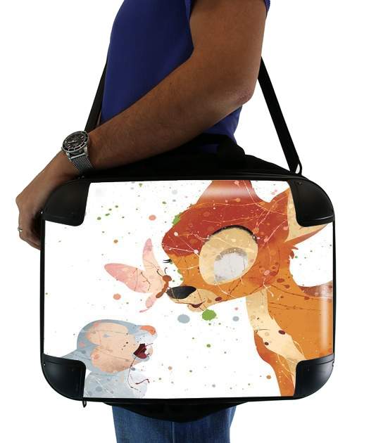  Bambi Art Print voor Laptoptas