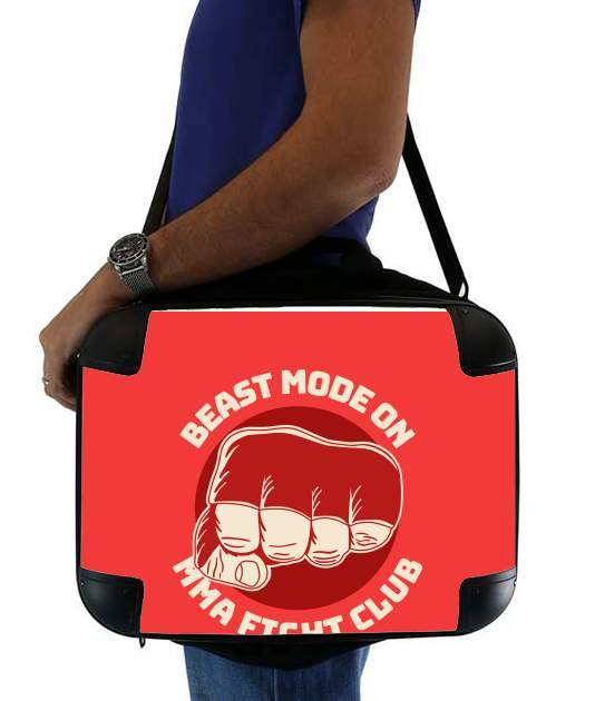  Beast MMA Fight Club voor Laptoptas