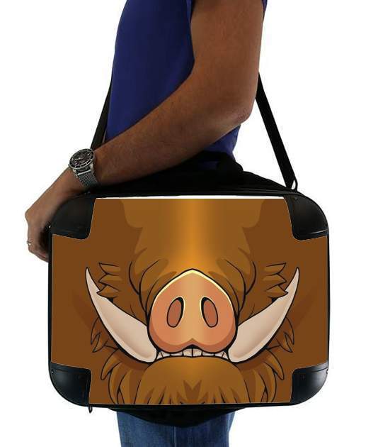  Boar Face voor Laptoptas