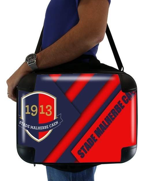  Caen Football Shirt voor Laptoptas