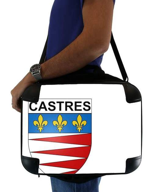  Castres voor Laptoptas