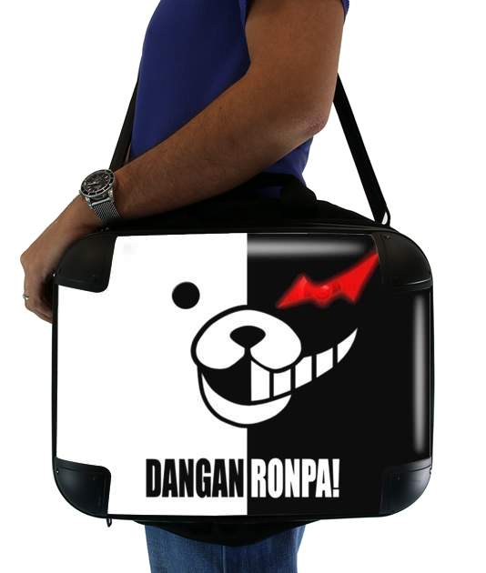  Danganronpa bear voor Laptoptas