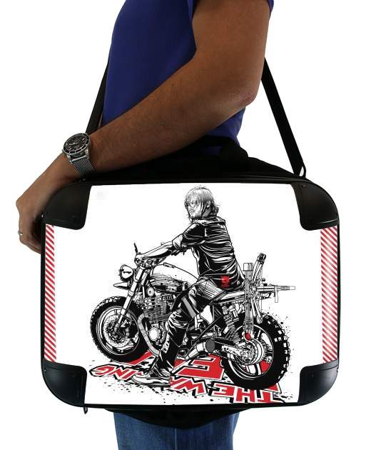  Daryl The Biker Dixon voor Laptoptas