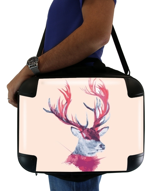  Deer paint voor Laptoptas