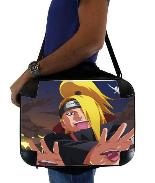  Deidara Art Angry voor Laptoptas