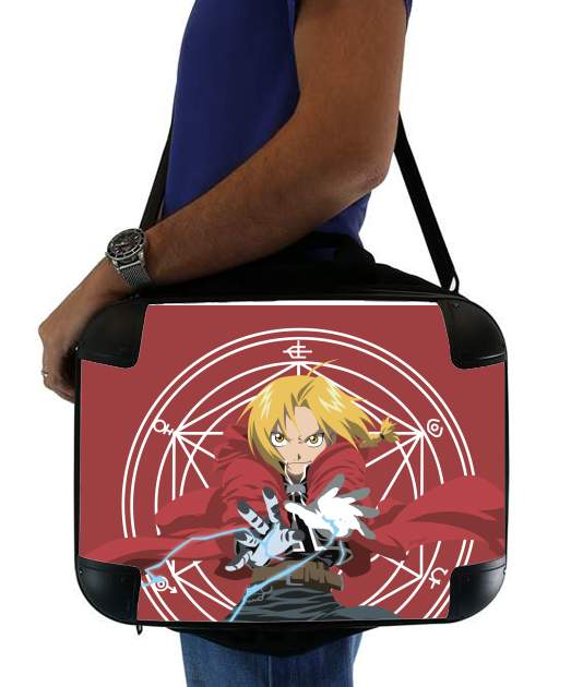  Edward Elric Magic Power voor Laptoptas