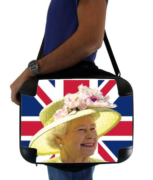  Elizabeth 2 Uk Queen voor Laptoptas