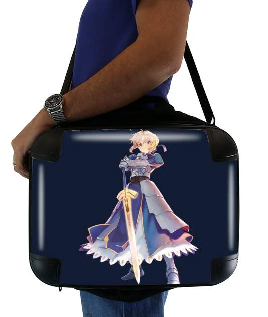  Fate Zero Fate stay Night Saber King Of Knights voor Laptoptas