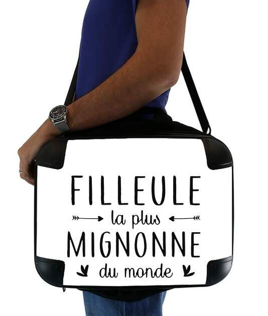  Filleule la plus mignonne du monde voor Laptoptas