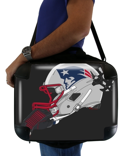  Football Helmets New England voor Laptoptas