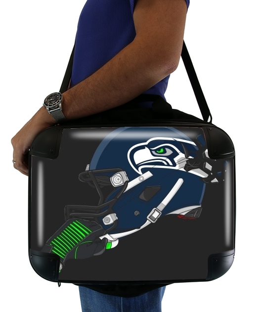  Football Helmets Seattle  voor Laptoptas