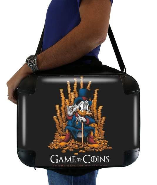  Game Of coins Picsou Mashup voor Laptoptas