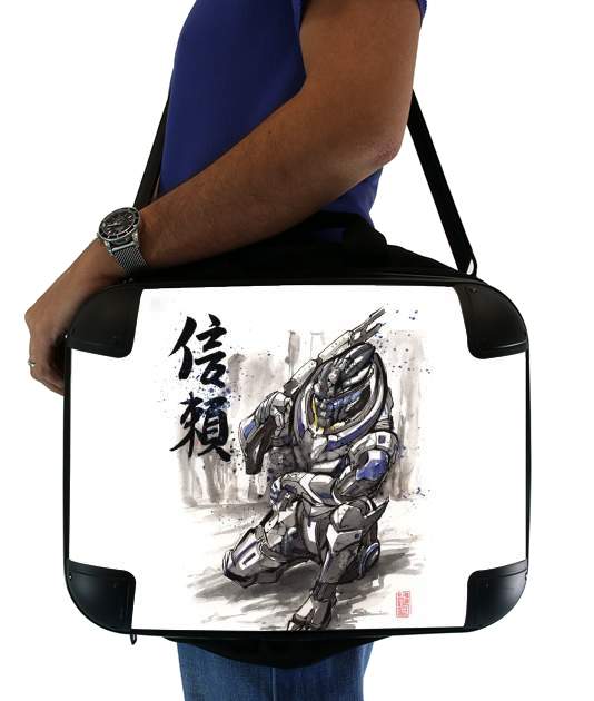  Garrus Vakarian Mass Effect Art voor Laptoptas