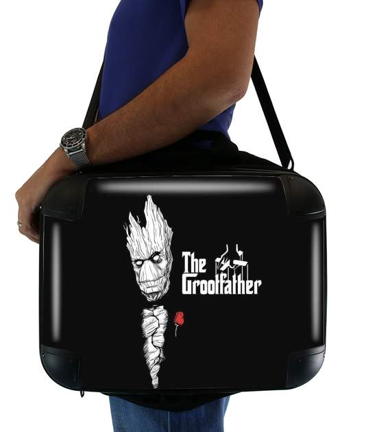  GrootFather is Groot x GodFather voor Laptoptas