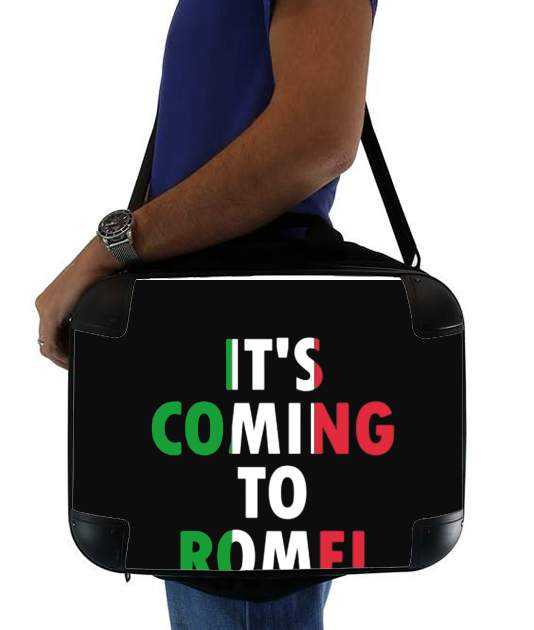  Its coming to Rome voor Laptoptas