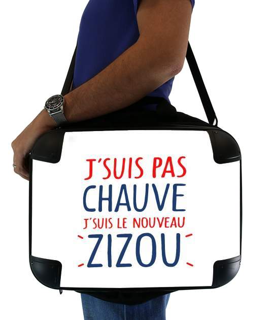  Je ne suis pas chauve Je suis le nouveau ZiZou voor Laptoptas