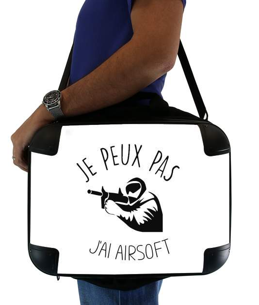  Je peux pas jai Airsoft Paintball voor Laptoptas