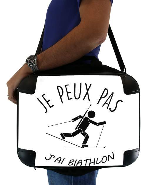  Je peux pas jai biathlon voor Laptoptas