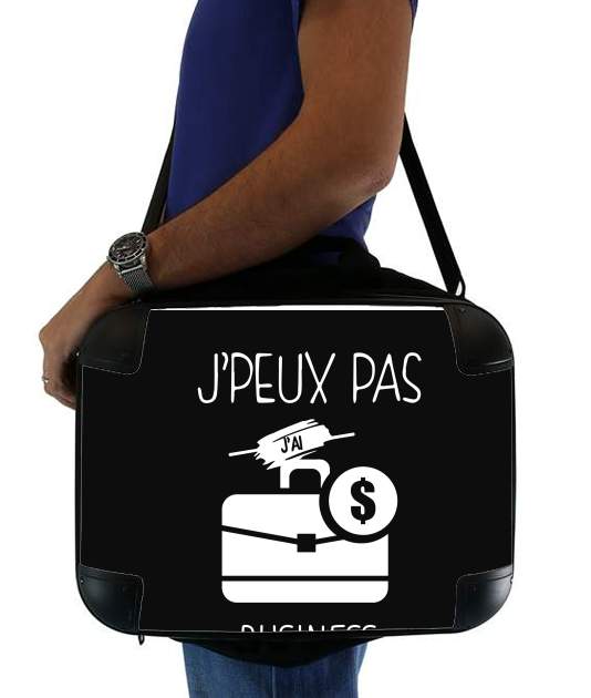  Je peux pas jai Business voor Laptoptas